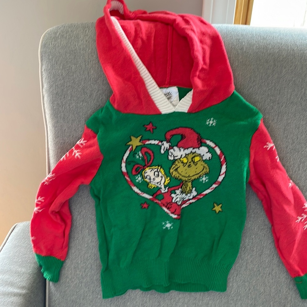 Grinch hooded sweater